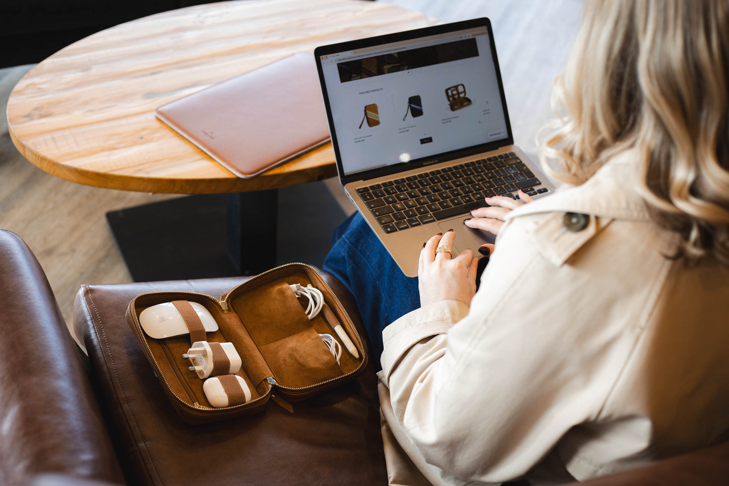 Àdùké Leather Tech Organiser